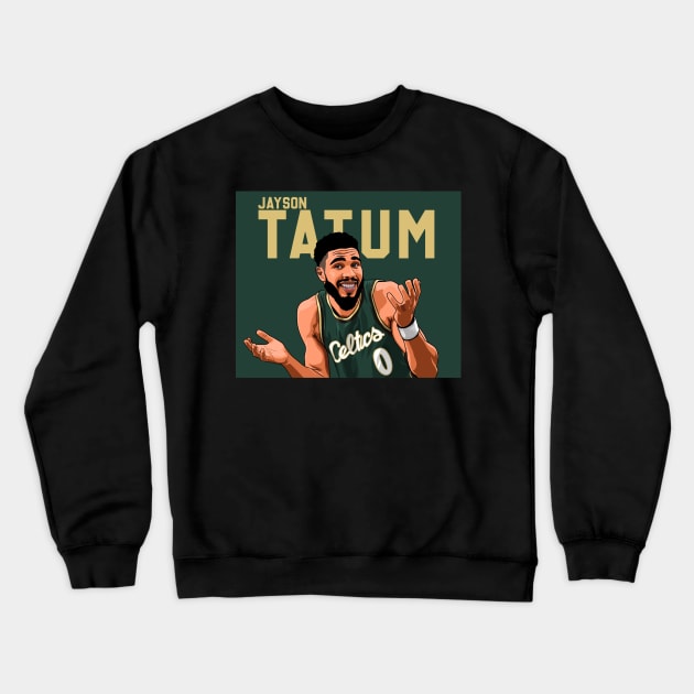 TATUM Crewneck Sweatshirt by origin illustrations